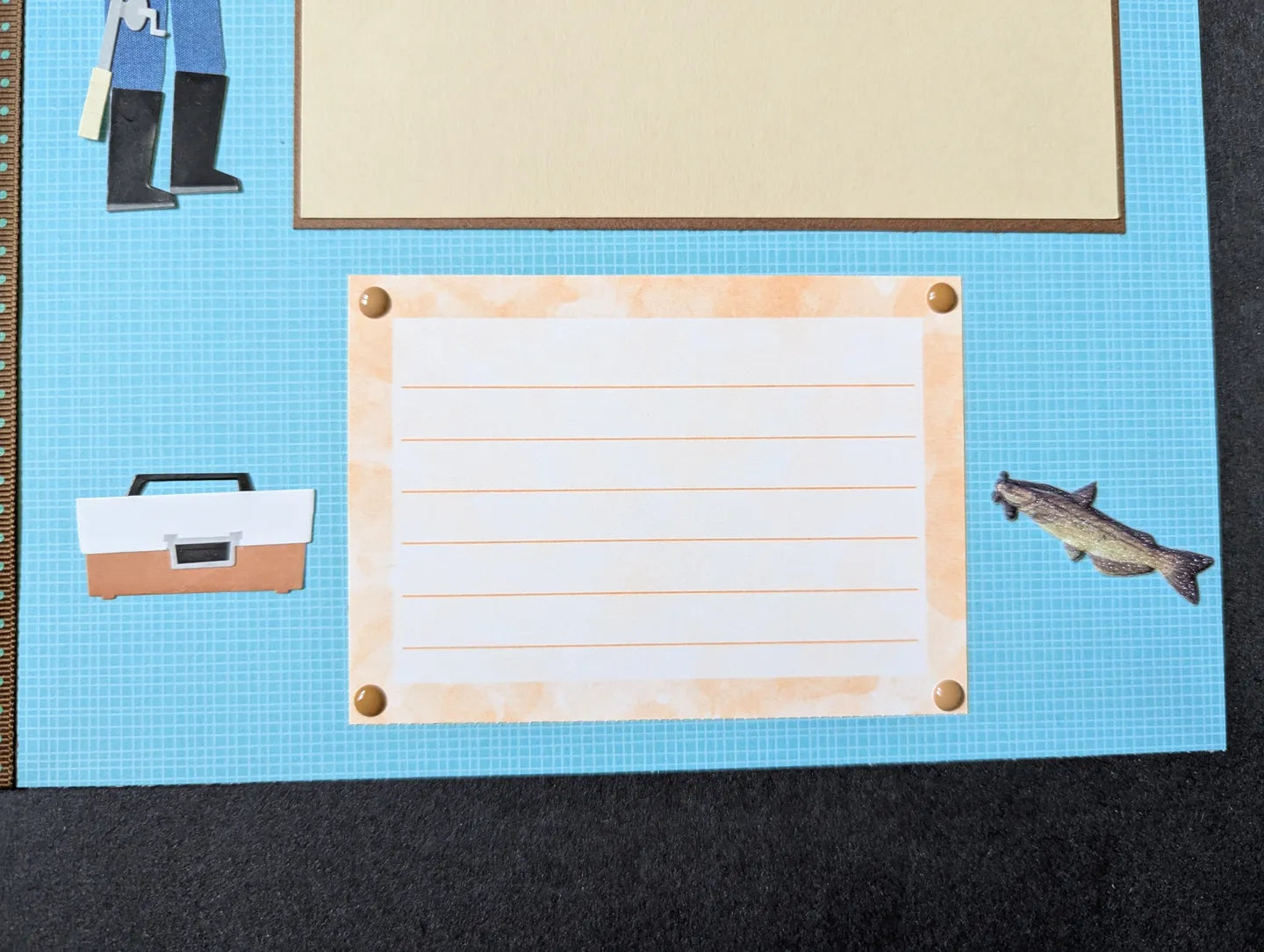 Fishing Scrapbook Pages