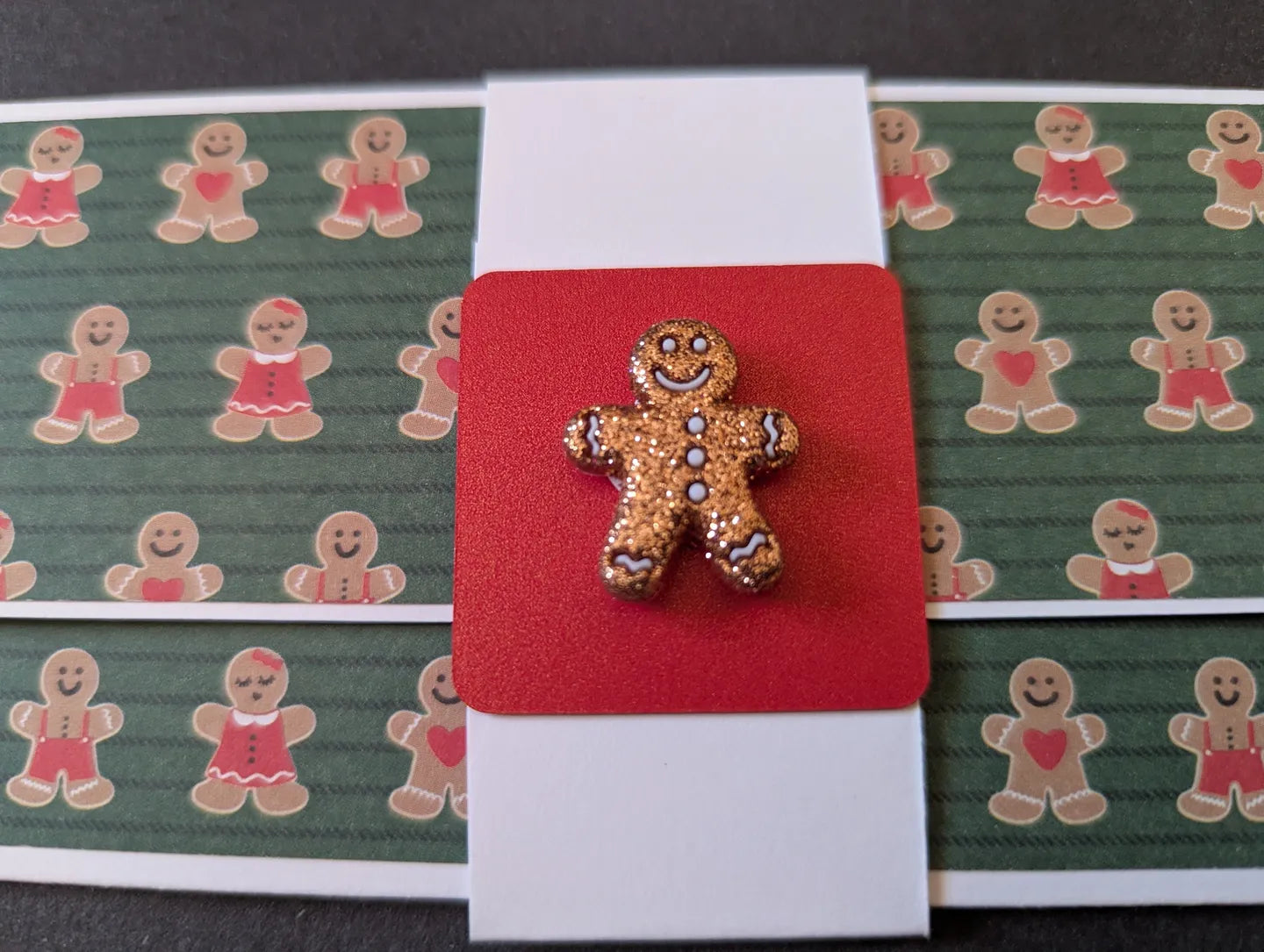 Gingerbread Man Cash Envelope