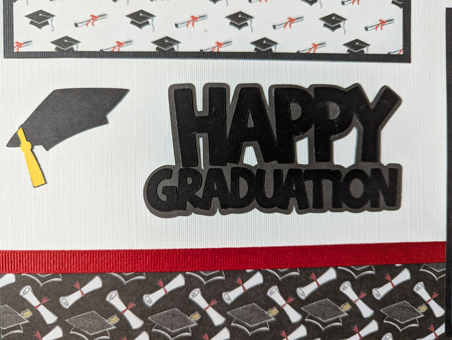Graduation Scrapbook Page