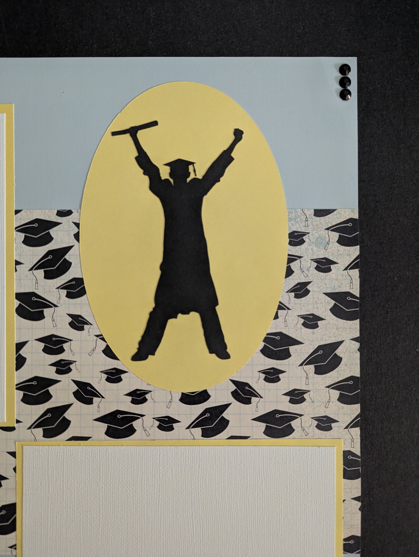 Graduation Scrapbook Page