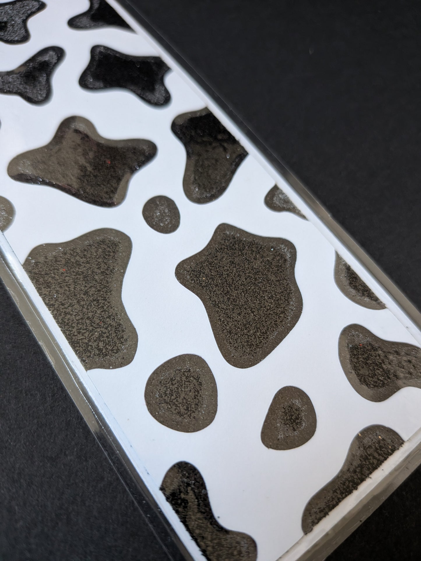 Cow Print Bookmark