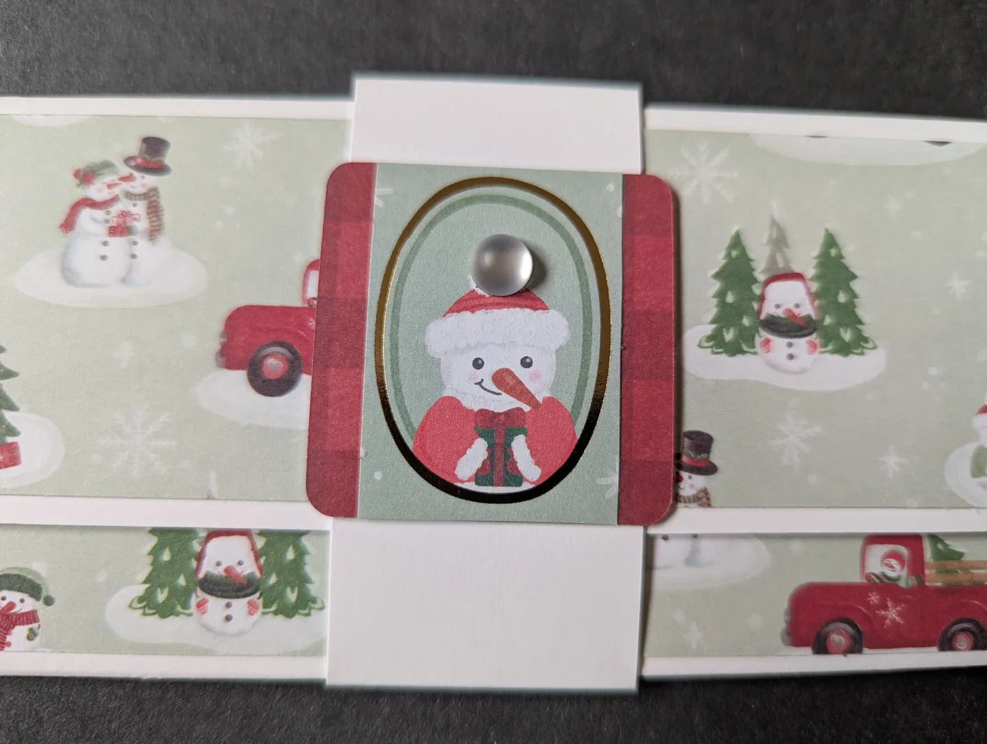 Snowman Cash Envelope