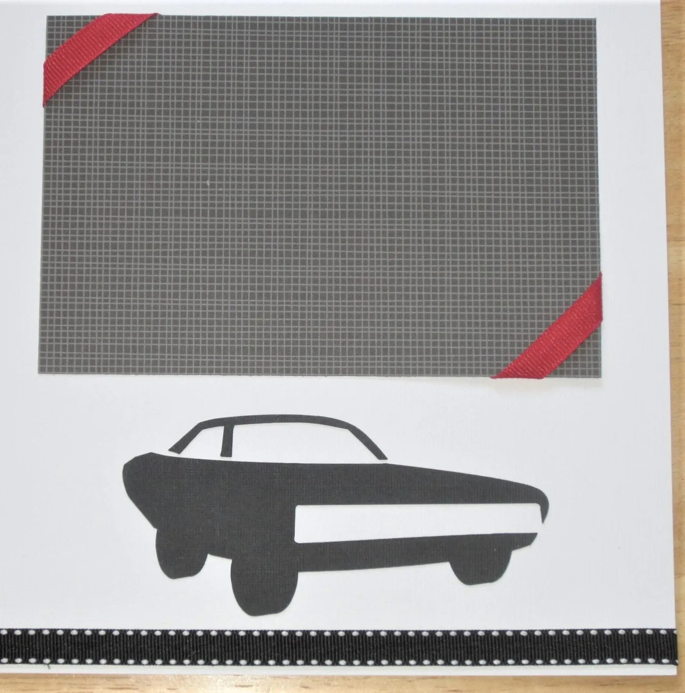 Car Show Scrapbook Page