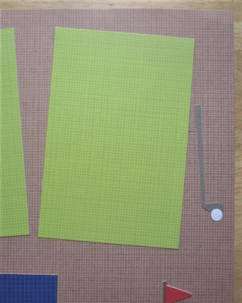 Golf/Mini Golf Scrapbook Pages