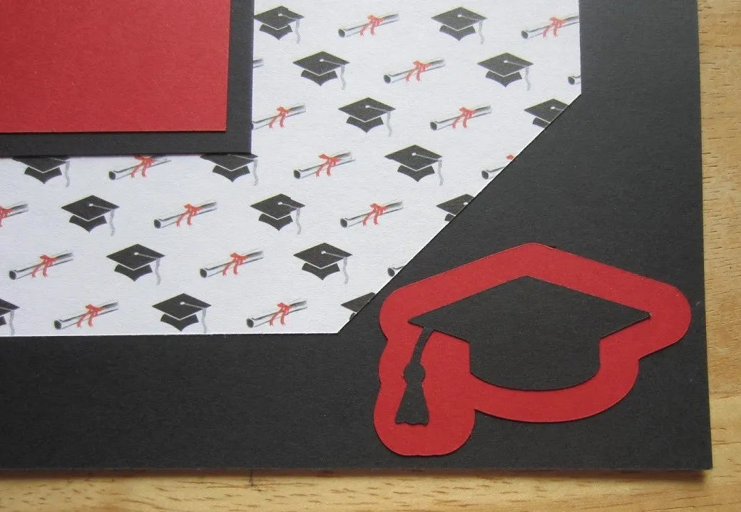 Graduation Scrapbook Page