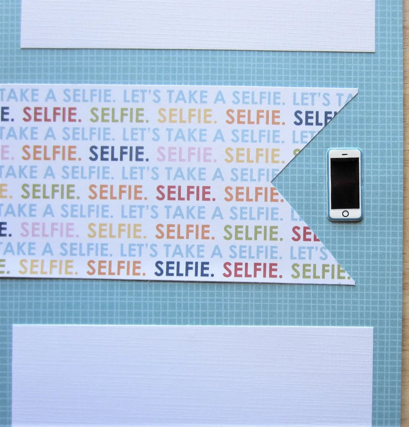 Selfie Scrapbook Page
