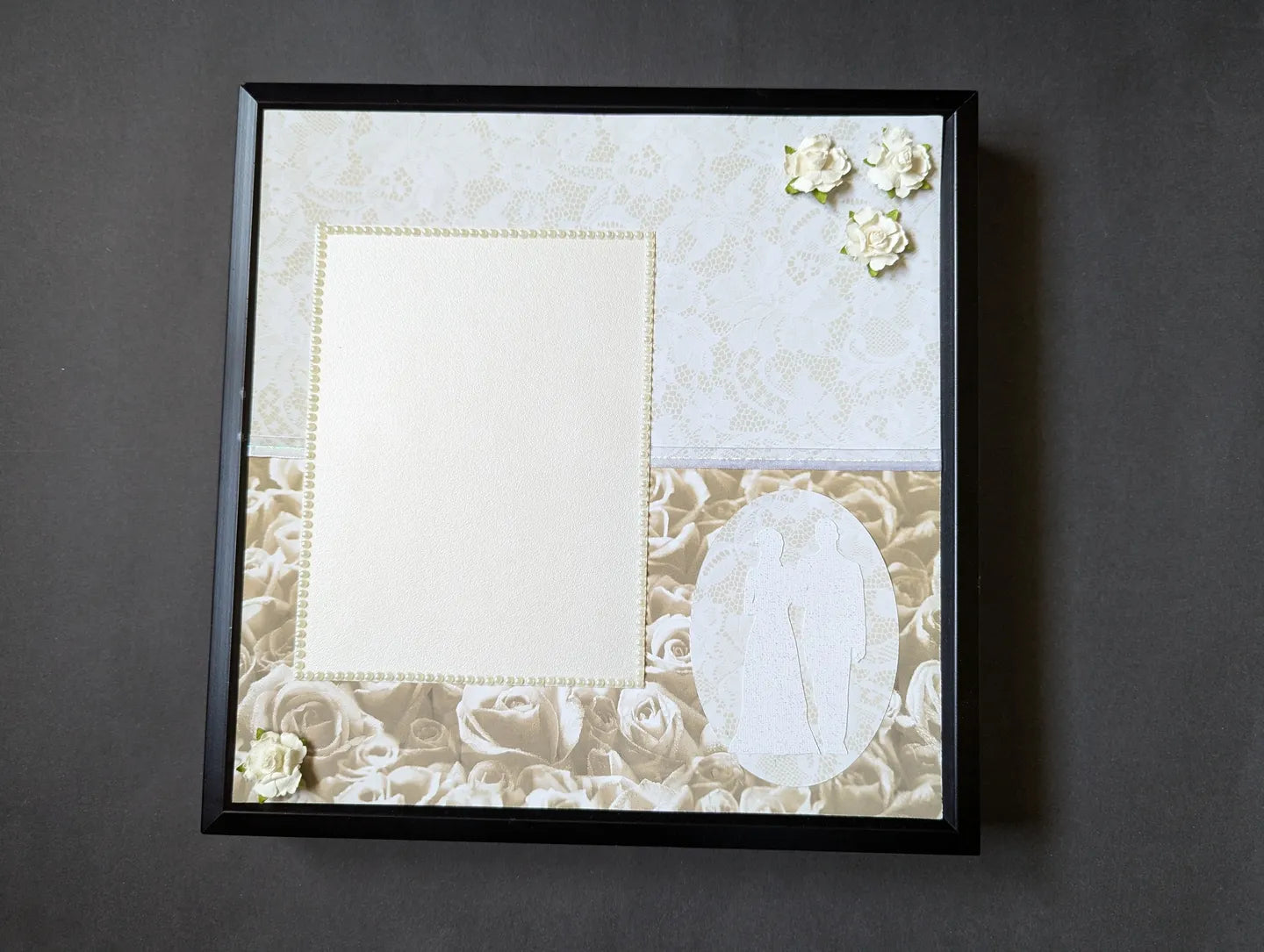 Wedding Scrapbook Page
