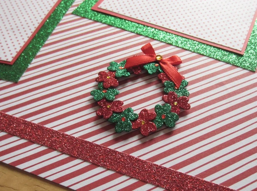 Christmas Scrapbook Page