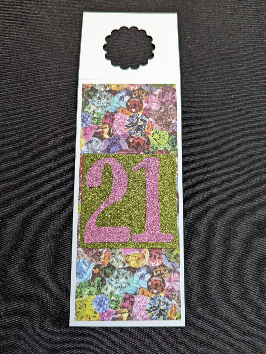 21st Birthday Bottle Gift Tag