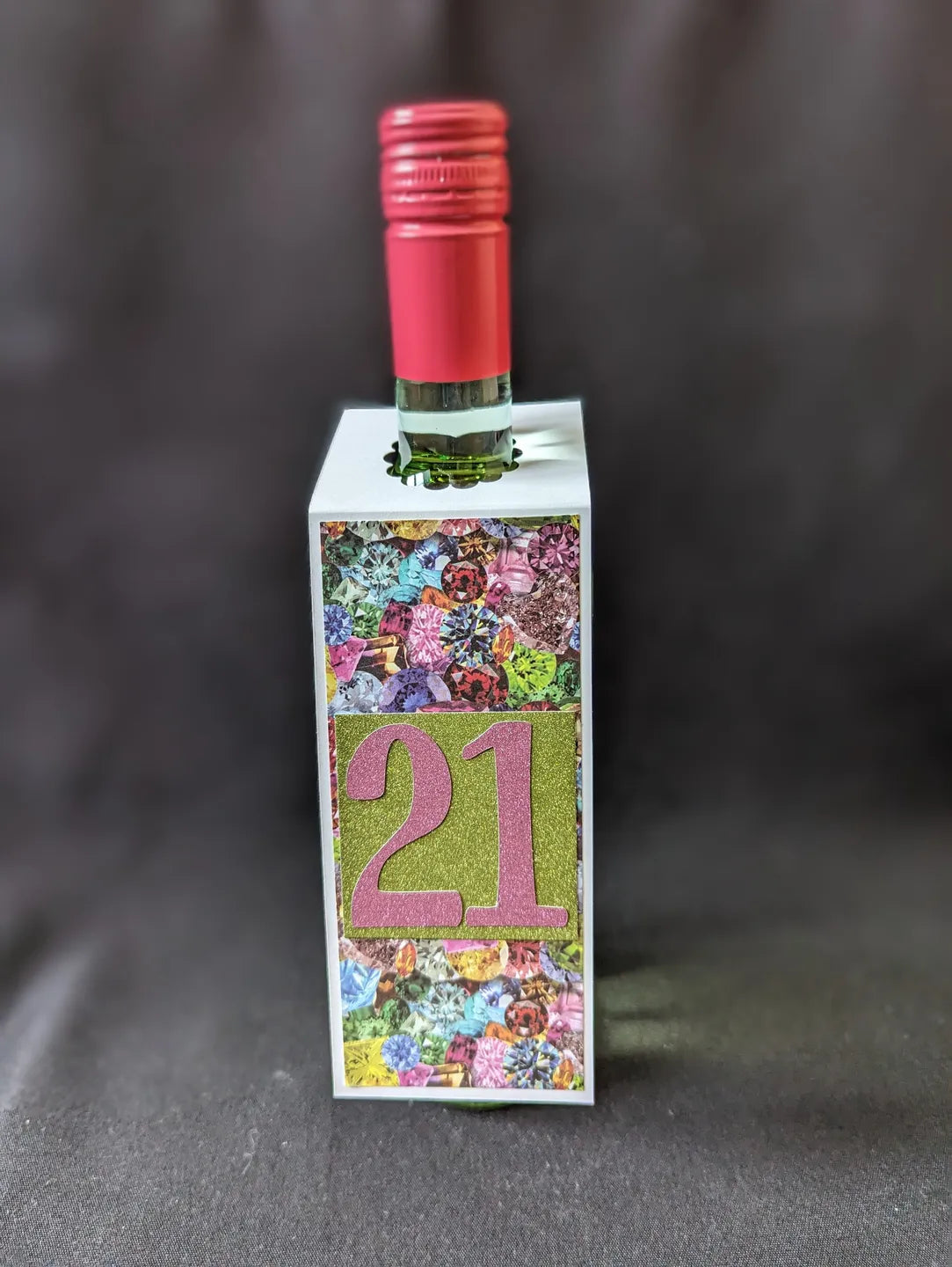 21st Birthday Bottle Gift Tag