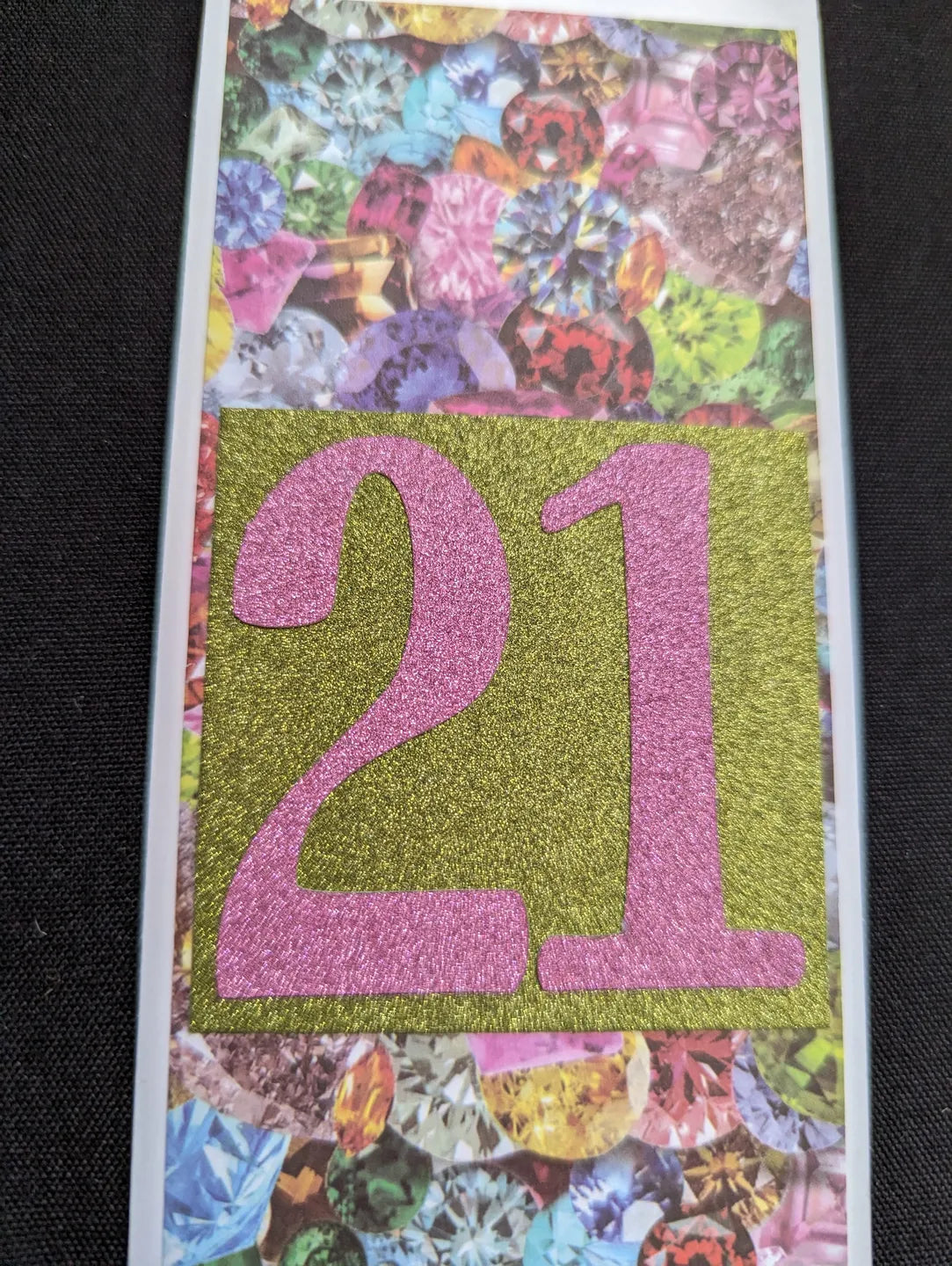 21st Birthday Bottle Gift Tag