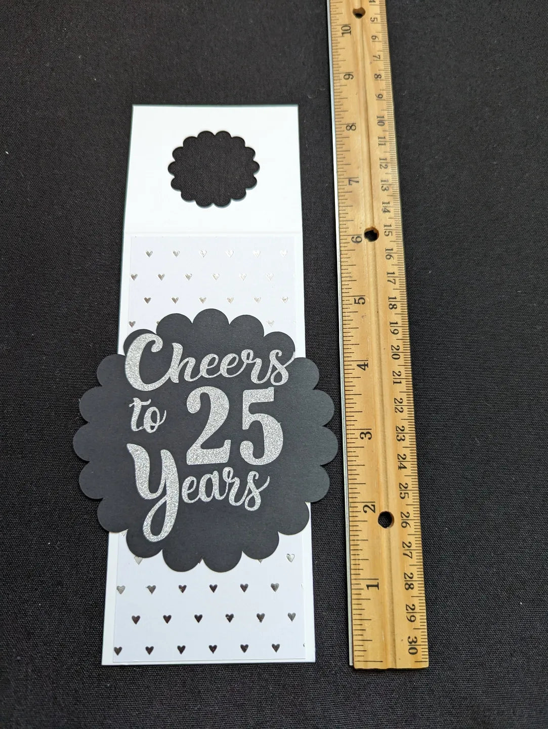 25th Anniversary Bottle Gift Tag
