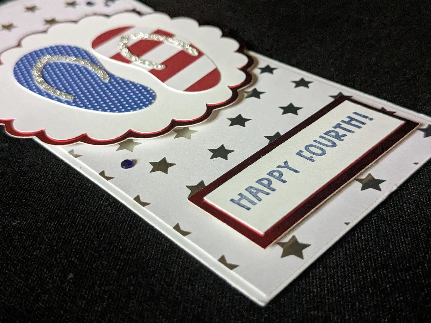 Happy Fourth Bottle Gift Tag