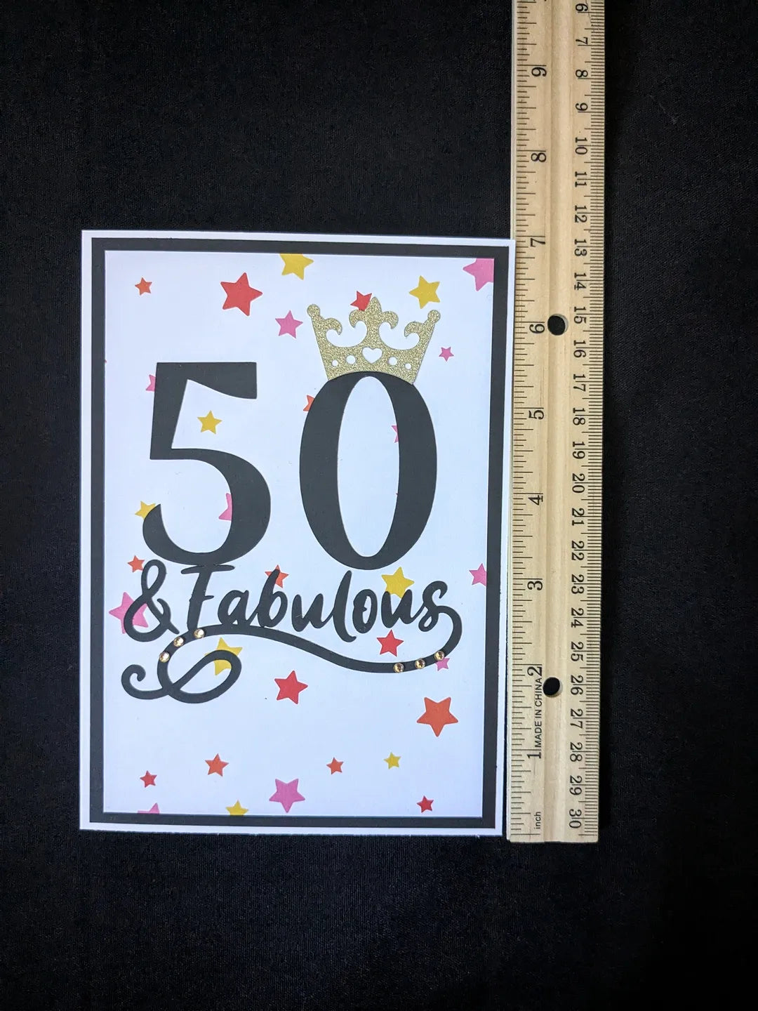 50th Birthday Card