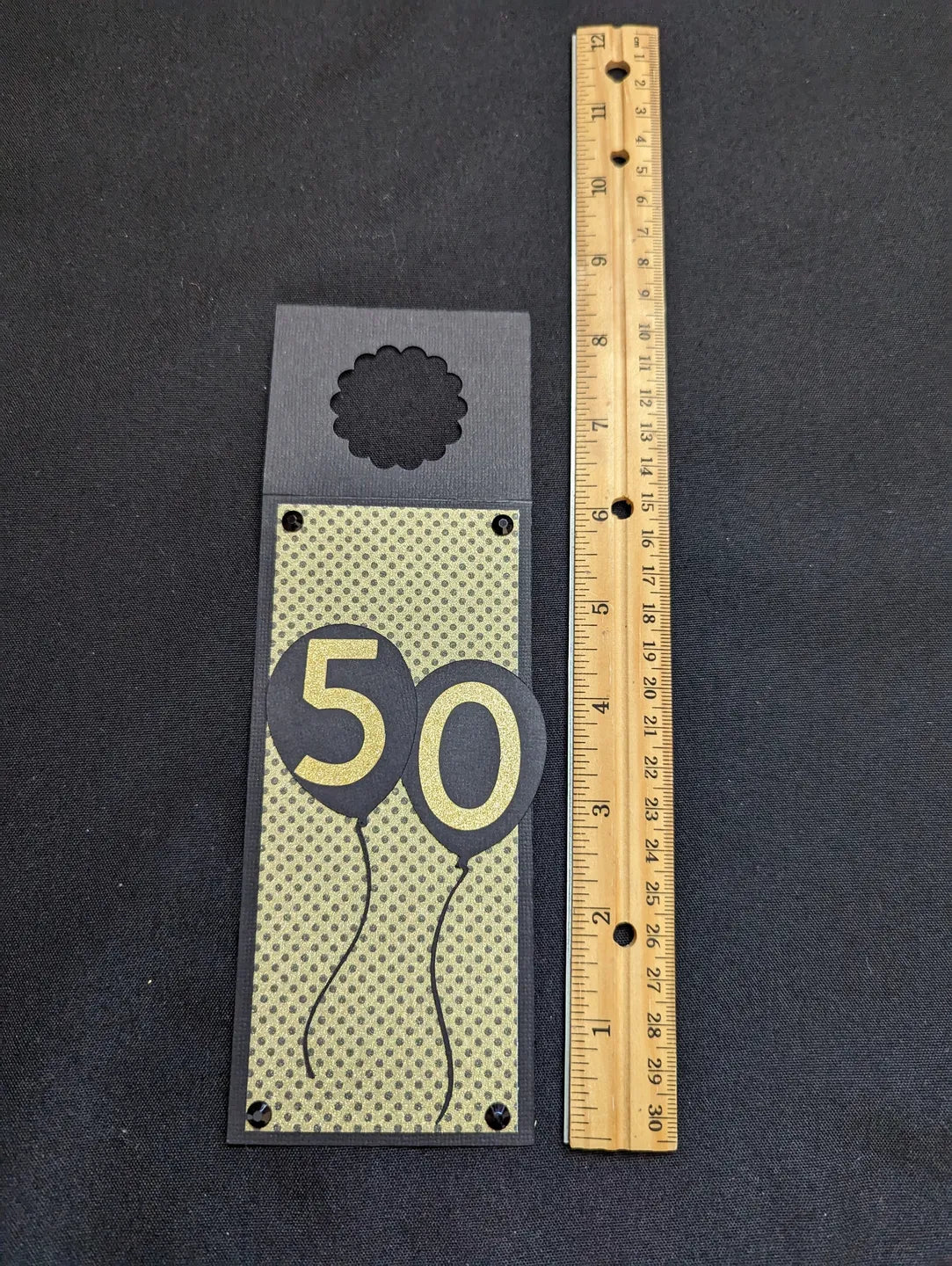 50th Bottle Gift Tag