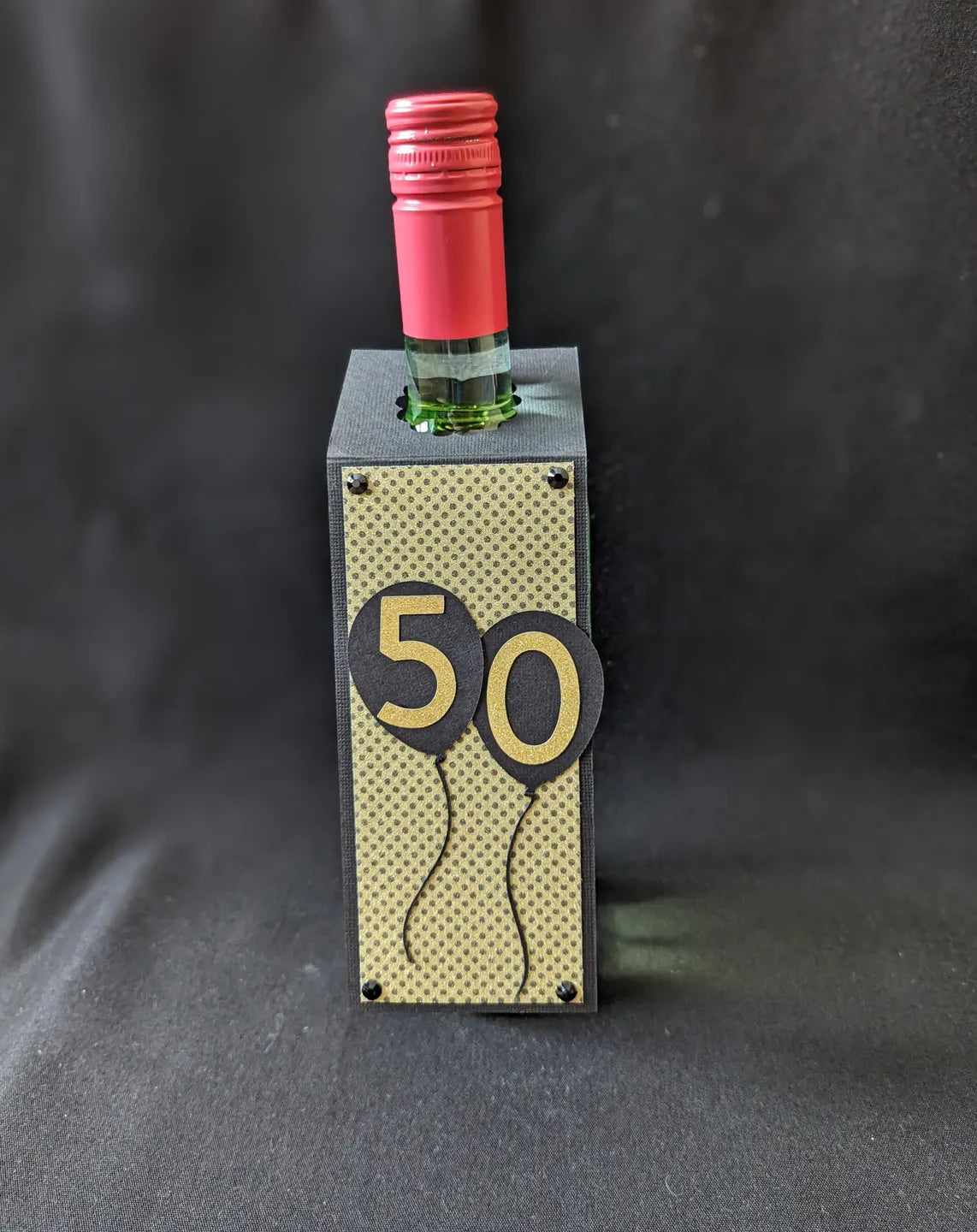 50th Bottle Gift Tag