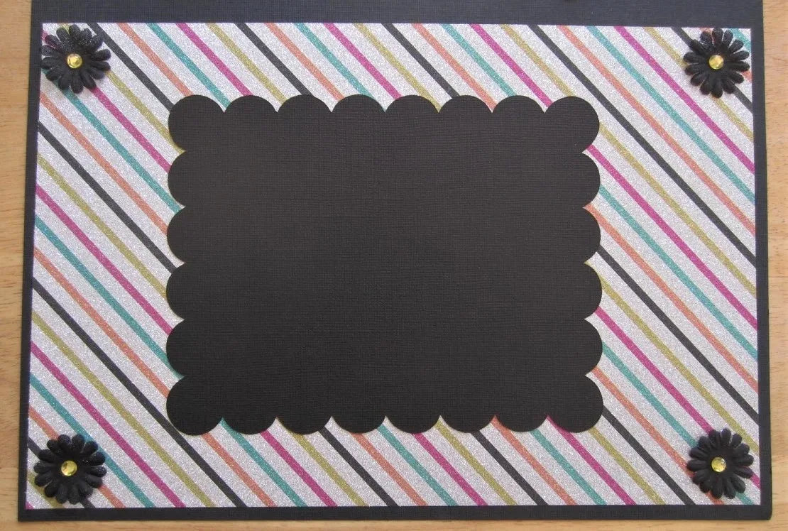 50th Birthday Scrapbook Page