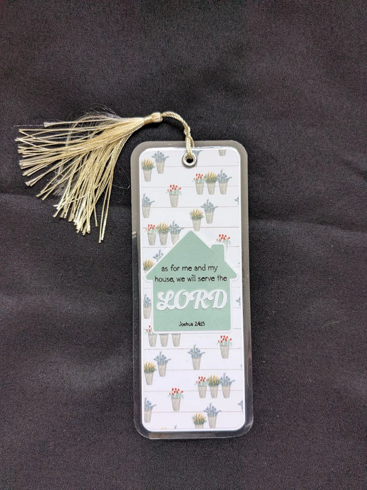 Joshua 24:15 As For Me and My House Bookmark