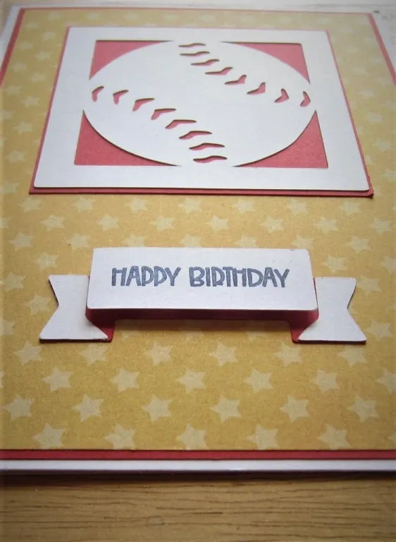 Happy Birthday Baseball Card