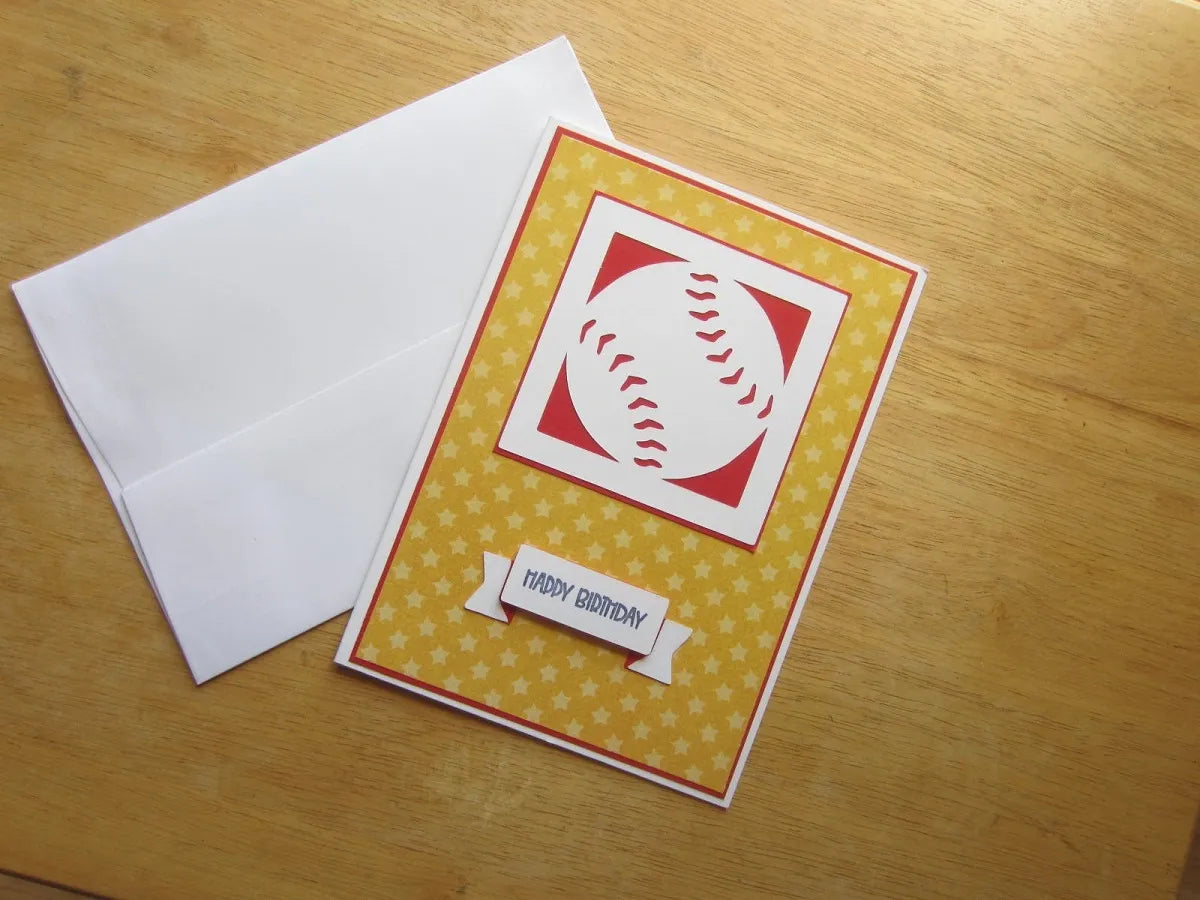 Happy Birthday Baseball Card