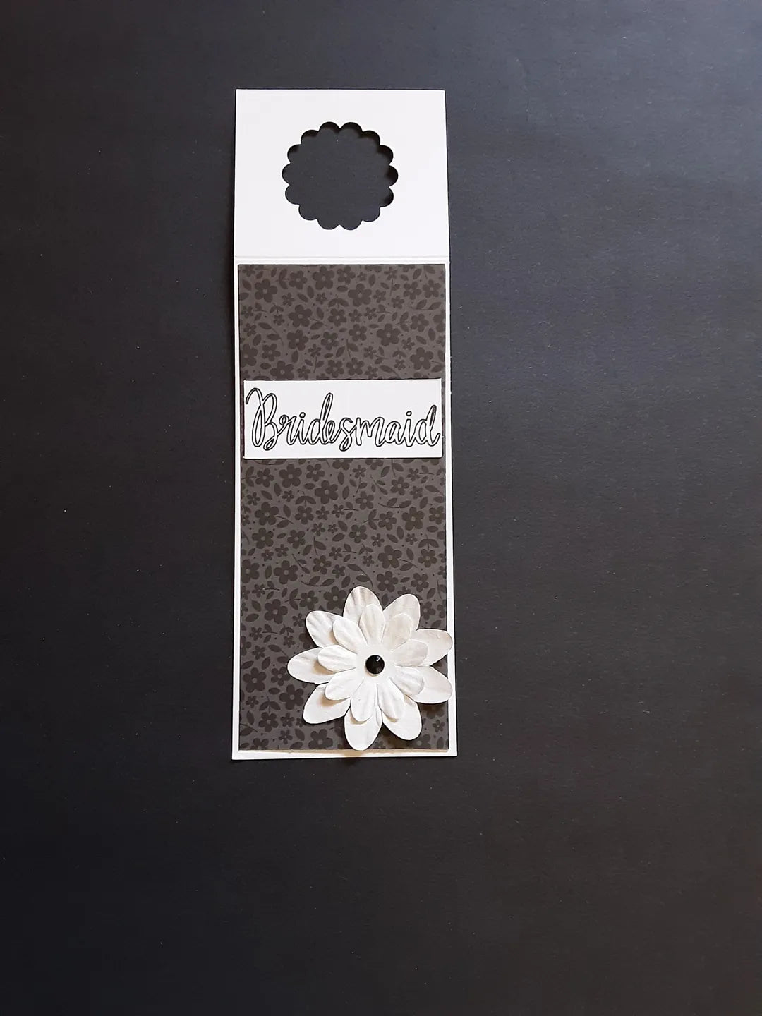 Bridesmaid Bottle Gift Tag