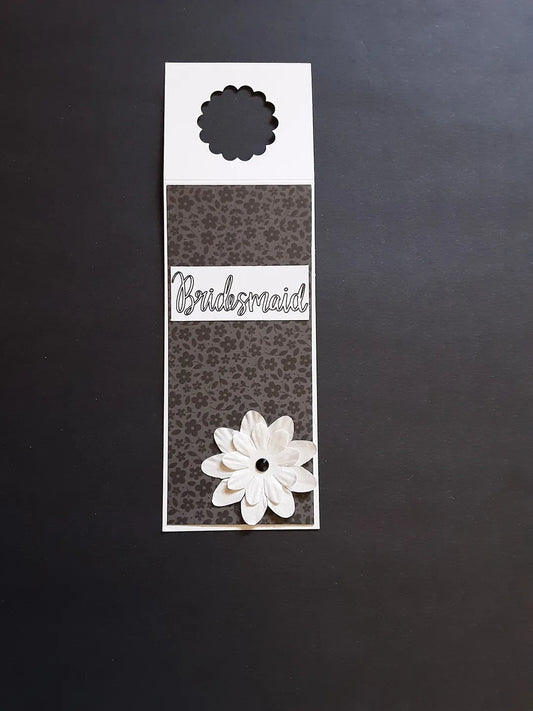 Bridesmaid Bottle Gift Tag