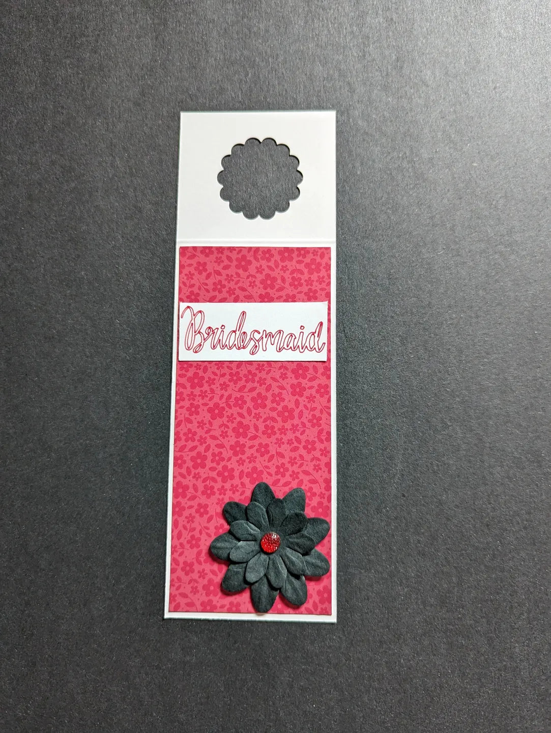 Bridesmaid Bottle Gift Tag