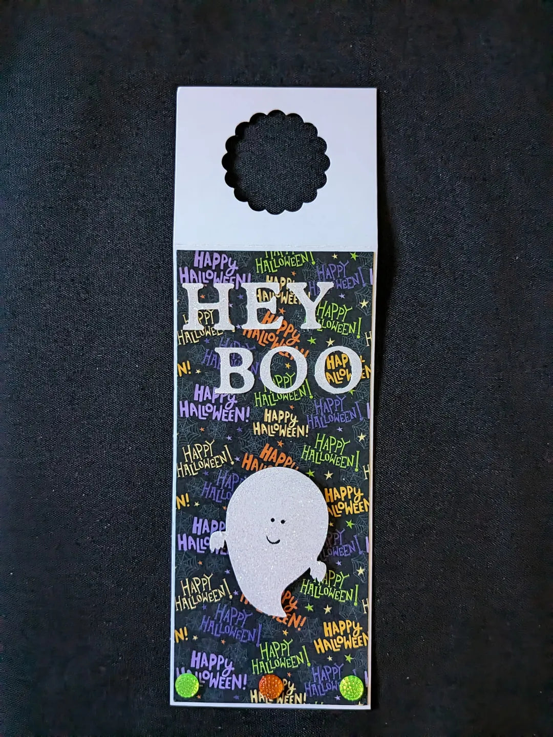 Halloween Bottle Gift Tag