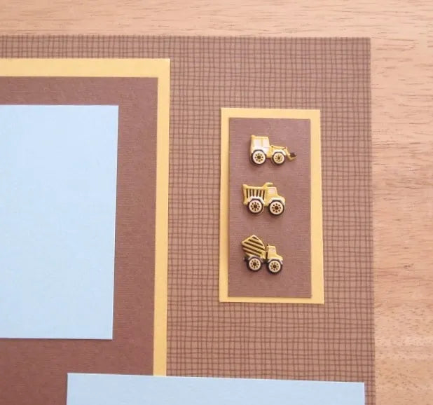 BOY Scrapbook Page