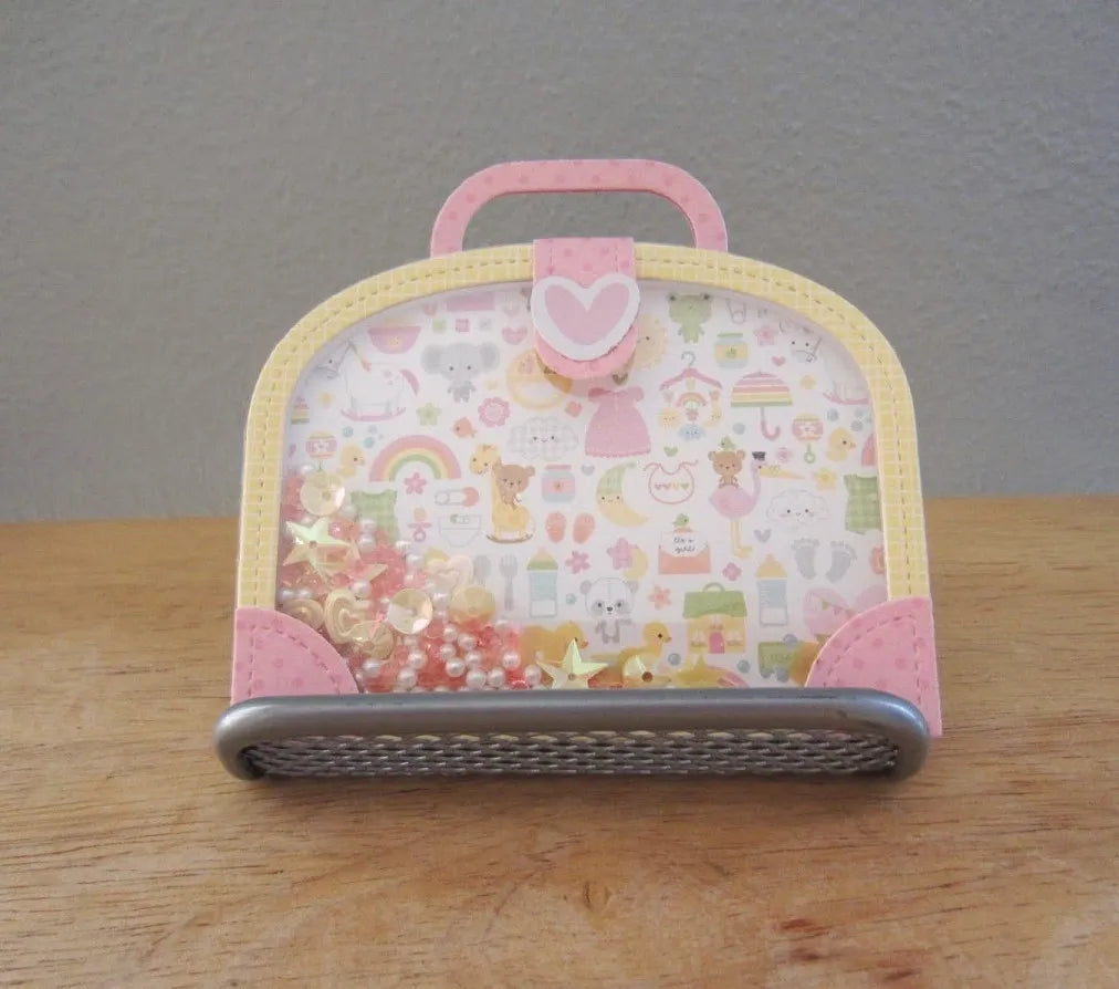 Baby Girl Gift Card Holder