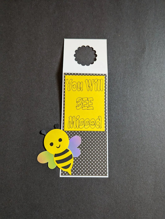 Retirement Bottle Gift Tag