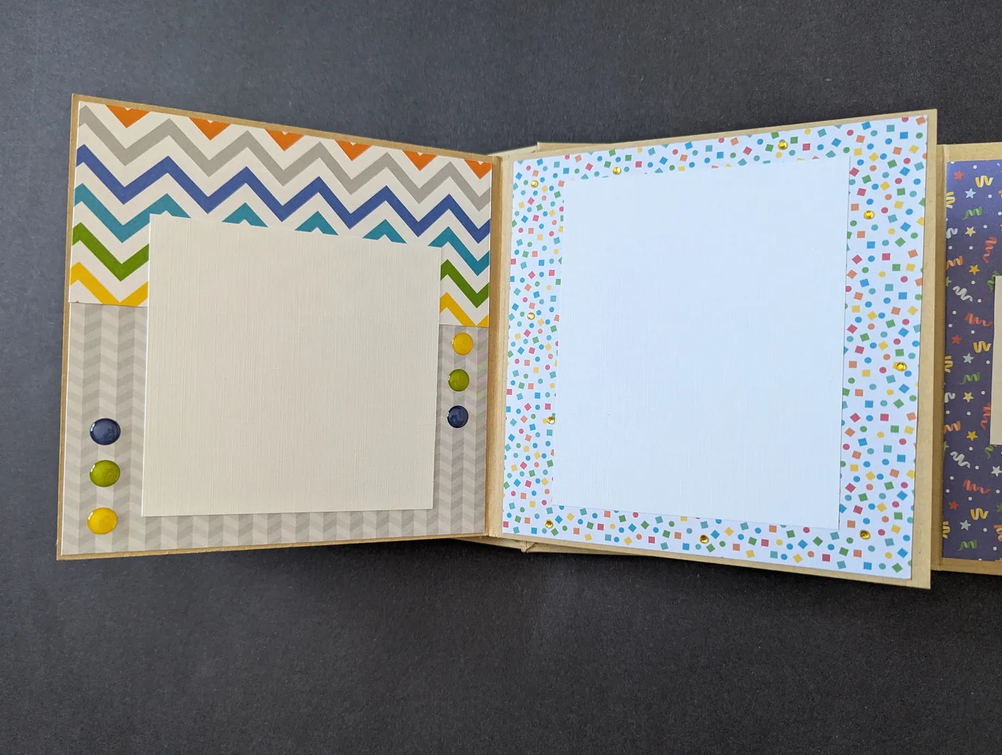 Premade Boy Birthday Mini Chipboard Album