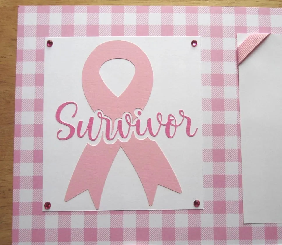 Cancer Survivor Scrapbook Page