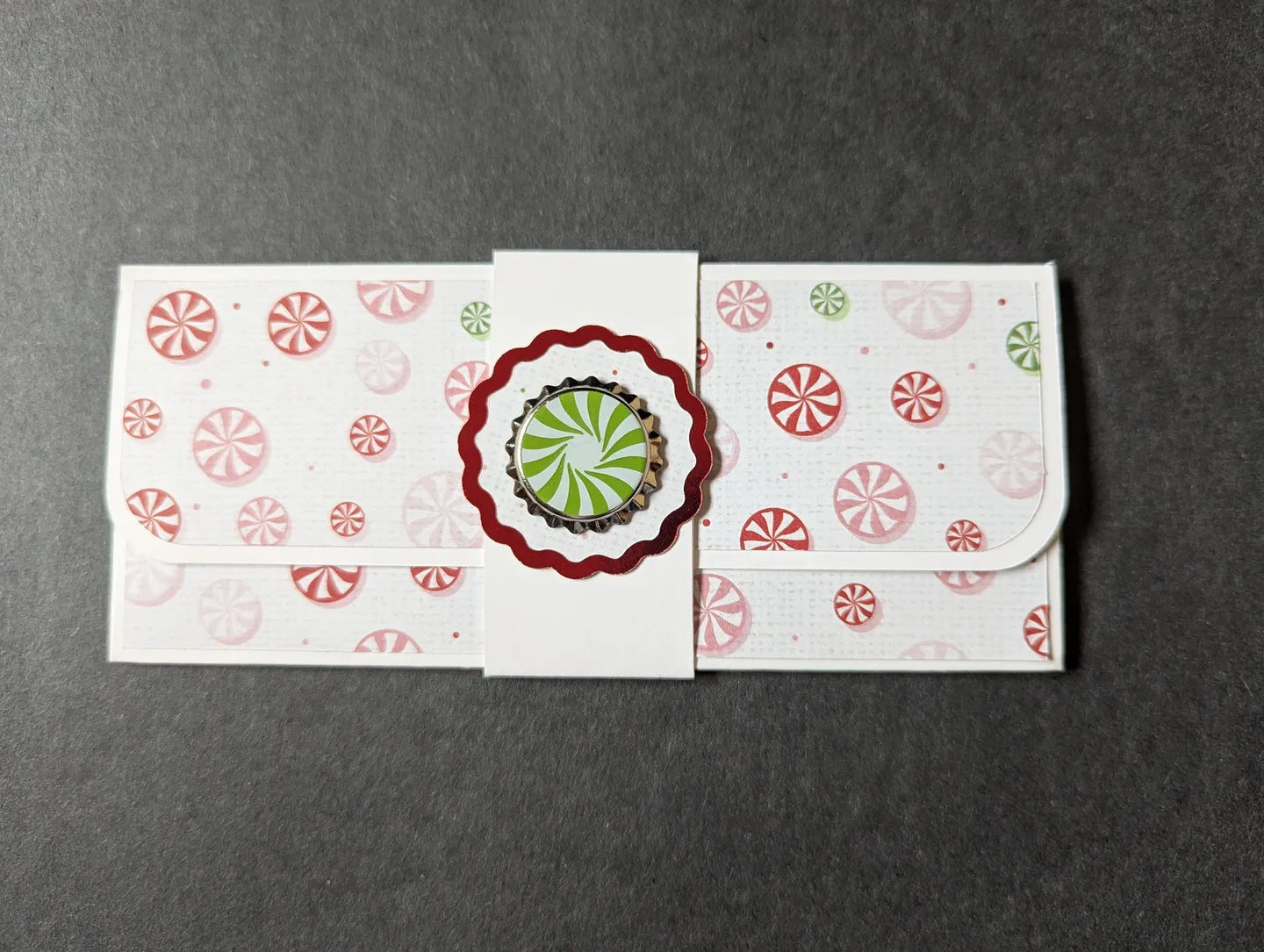 Peppermint Candy Cash Envelope