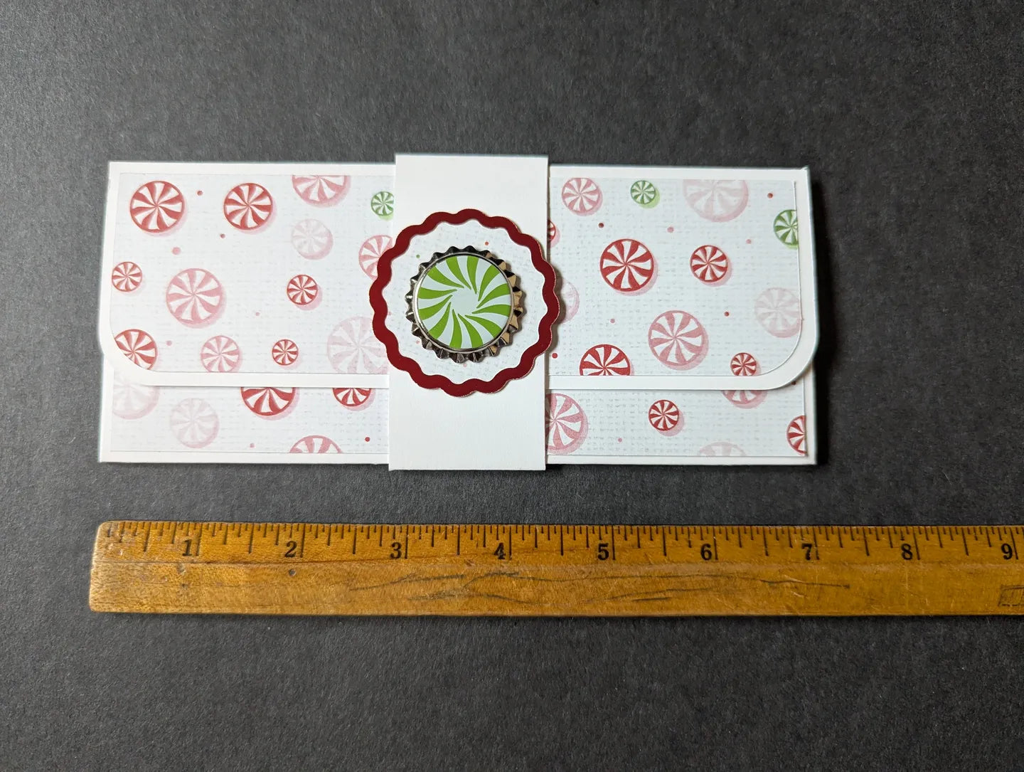 Peppermint Candy Cash Envelope