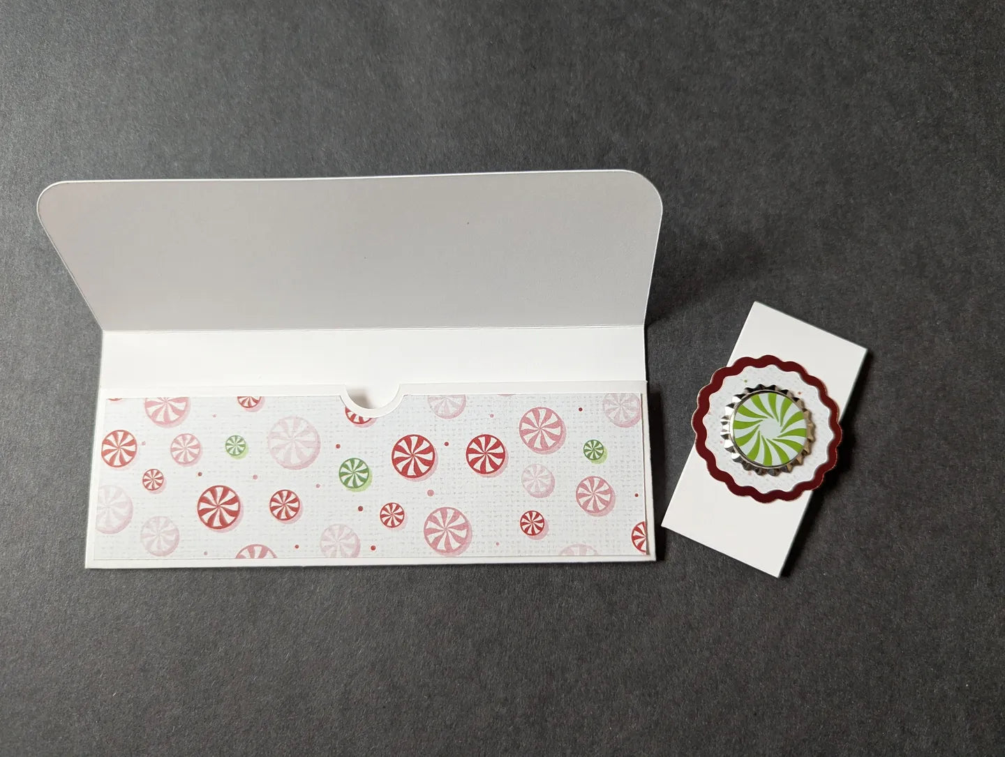 Peppermint Candy Cash Envelope