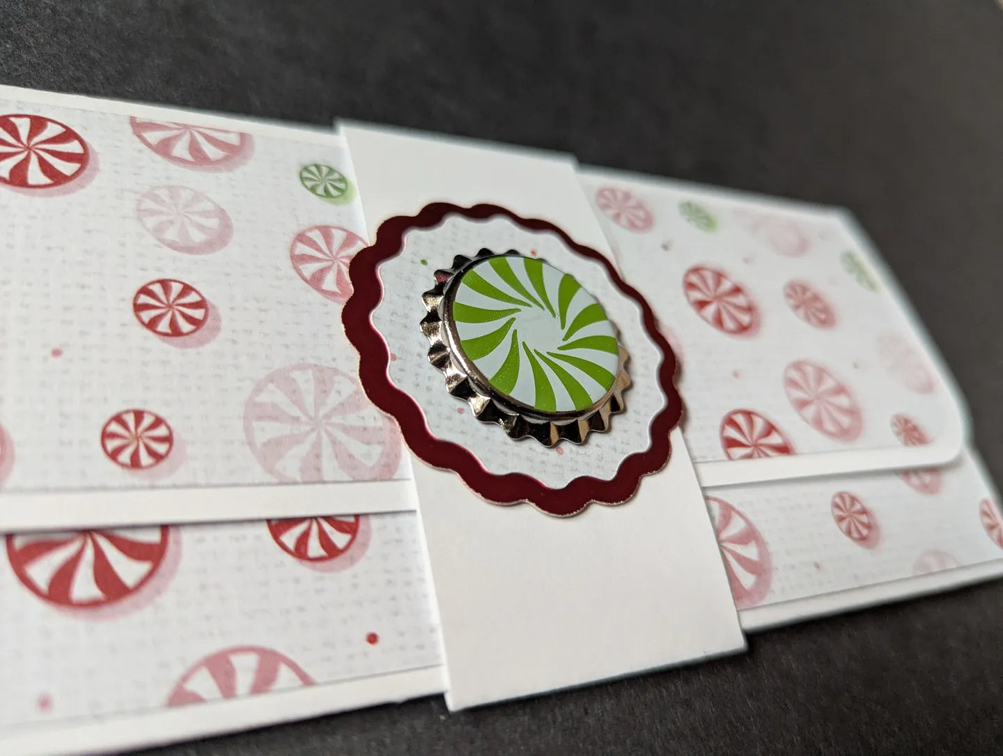 Peppermint Candy Cash Envelope