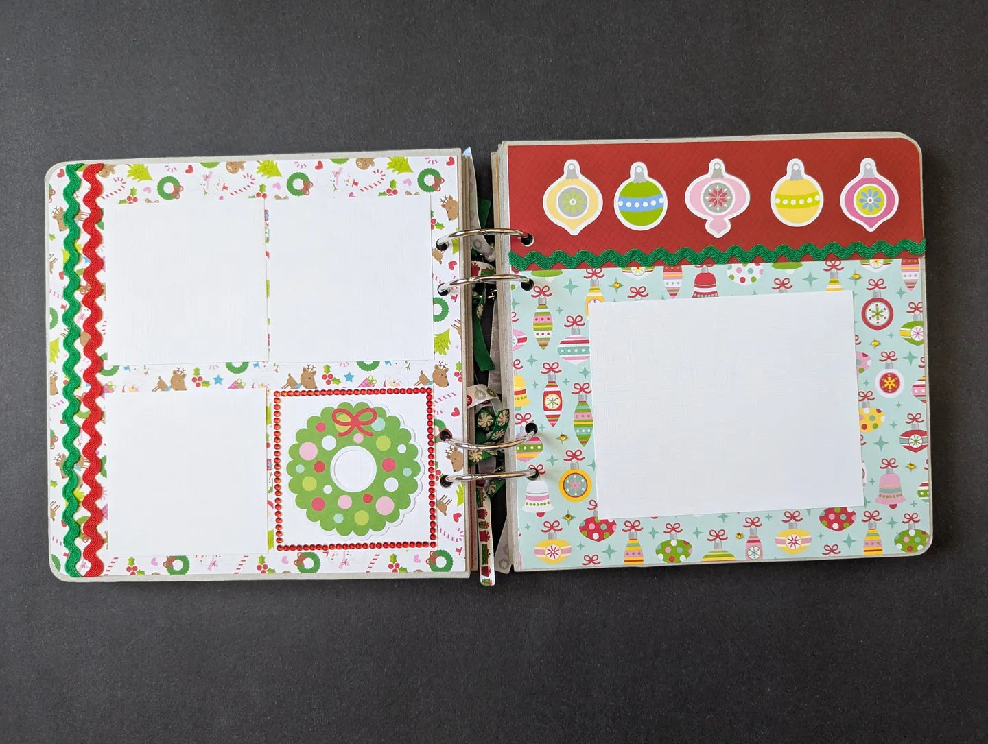 Christmas Chipboard Album
