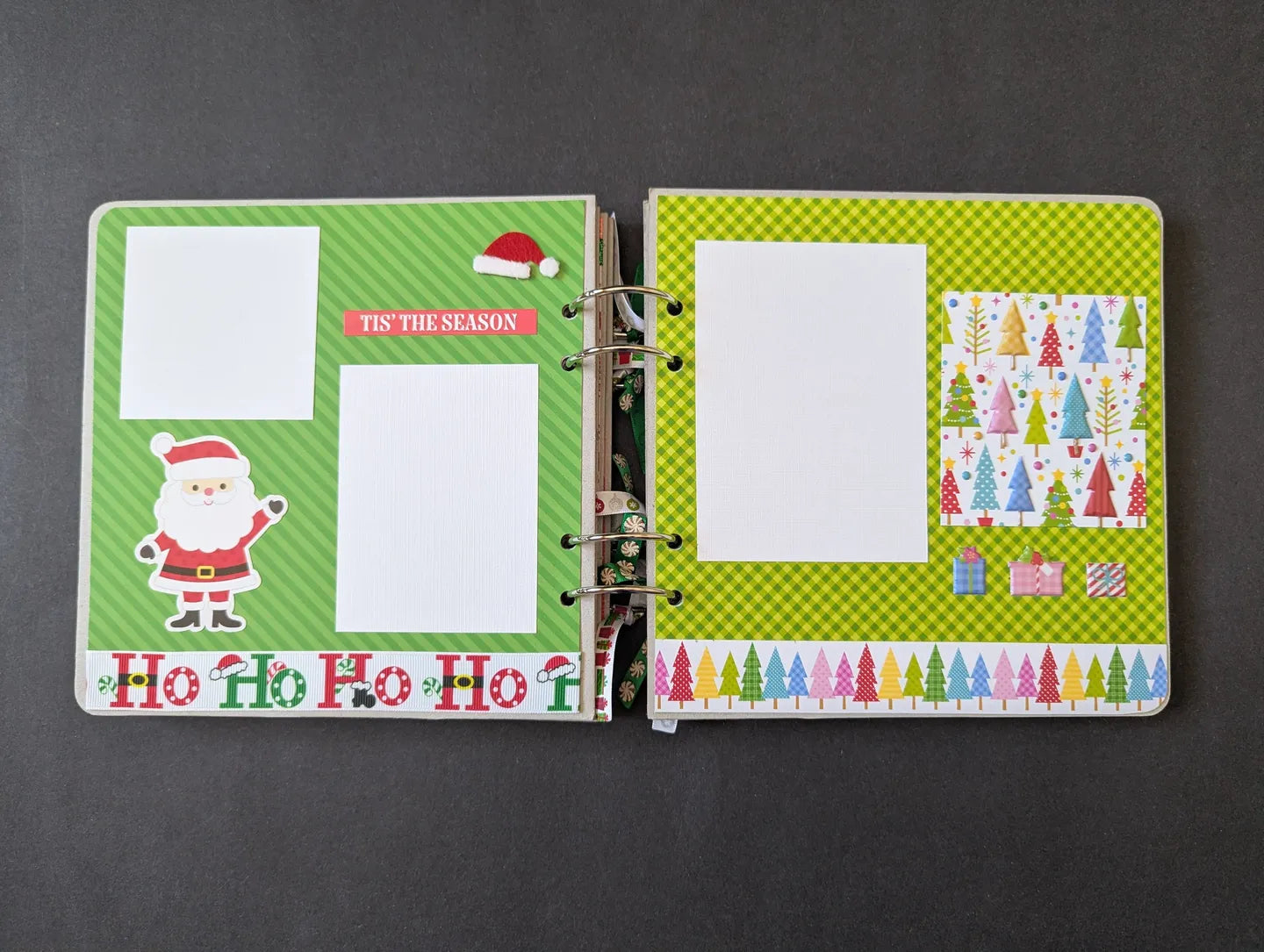 Christmas Chipboard Album