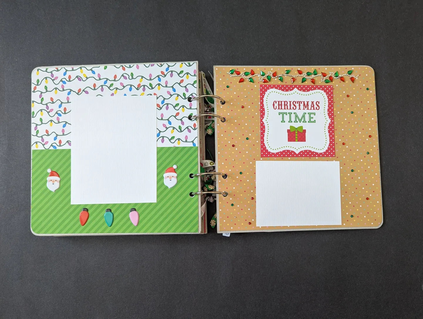 Christmas Chipboard Album