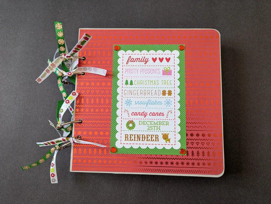 Christmas Chipboard Album