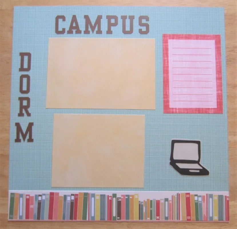 College Bound Scrapbook Pages