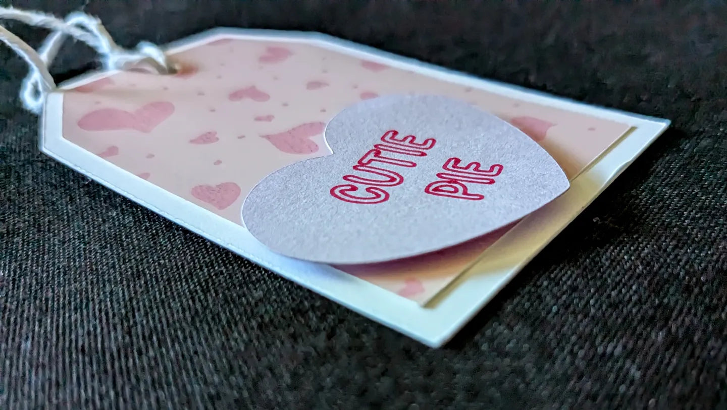 Conversation Hearts Gift Tags (Set of 10)