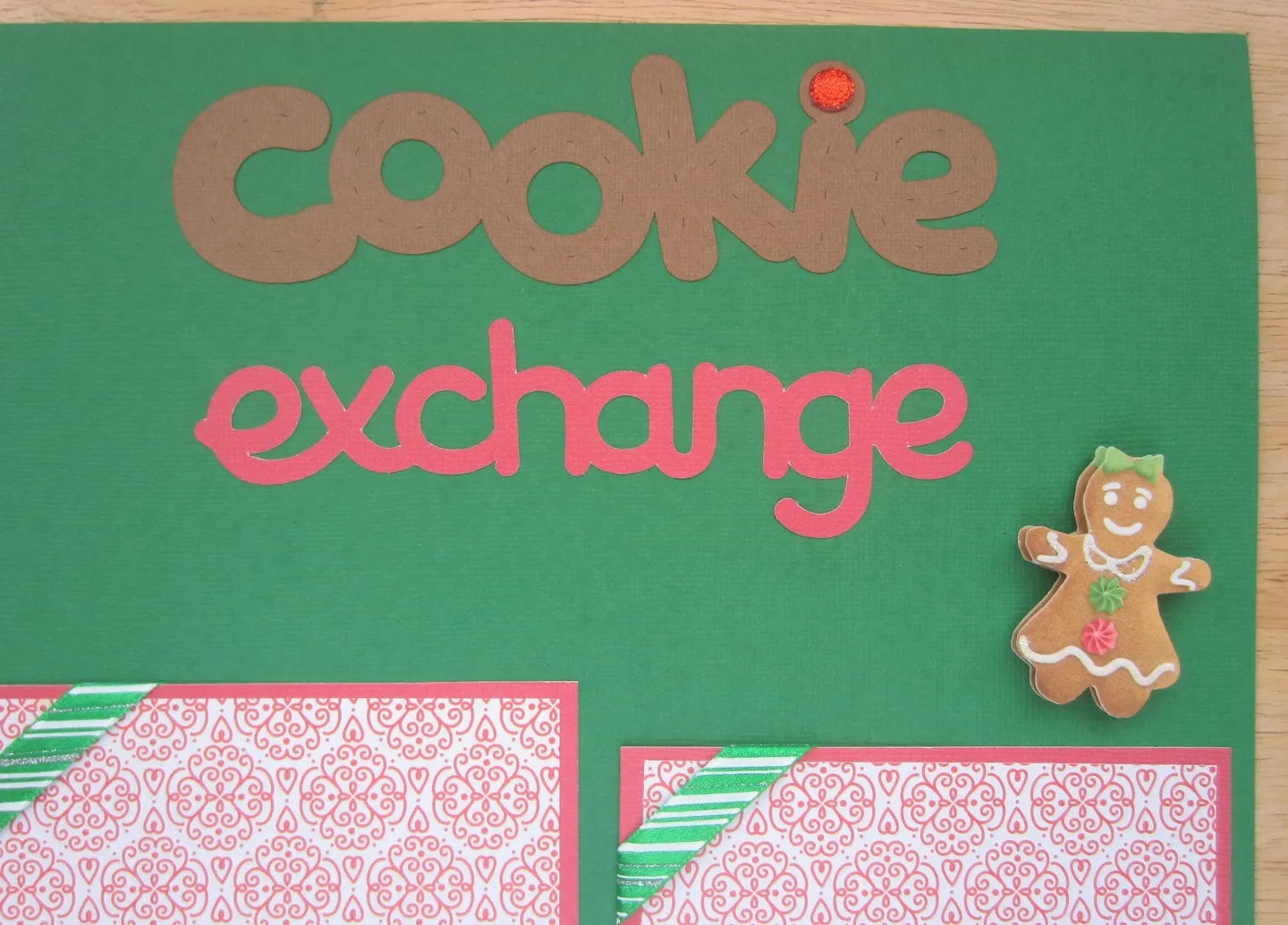 Christmas Cookies Scrapbook Pages