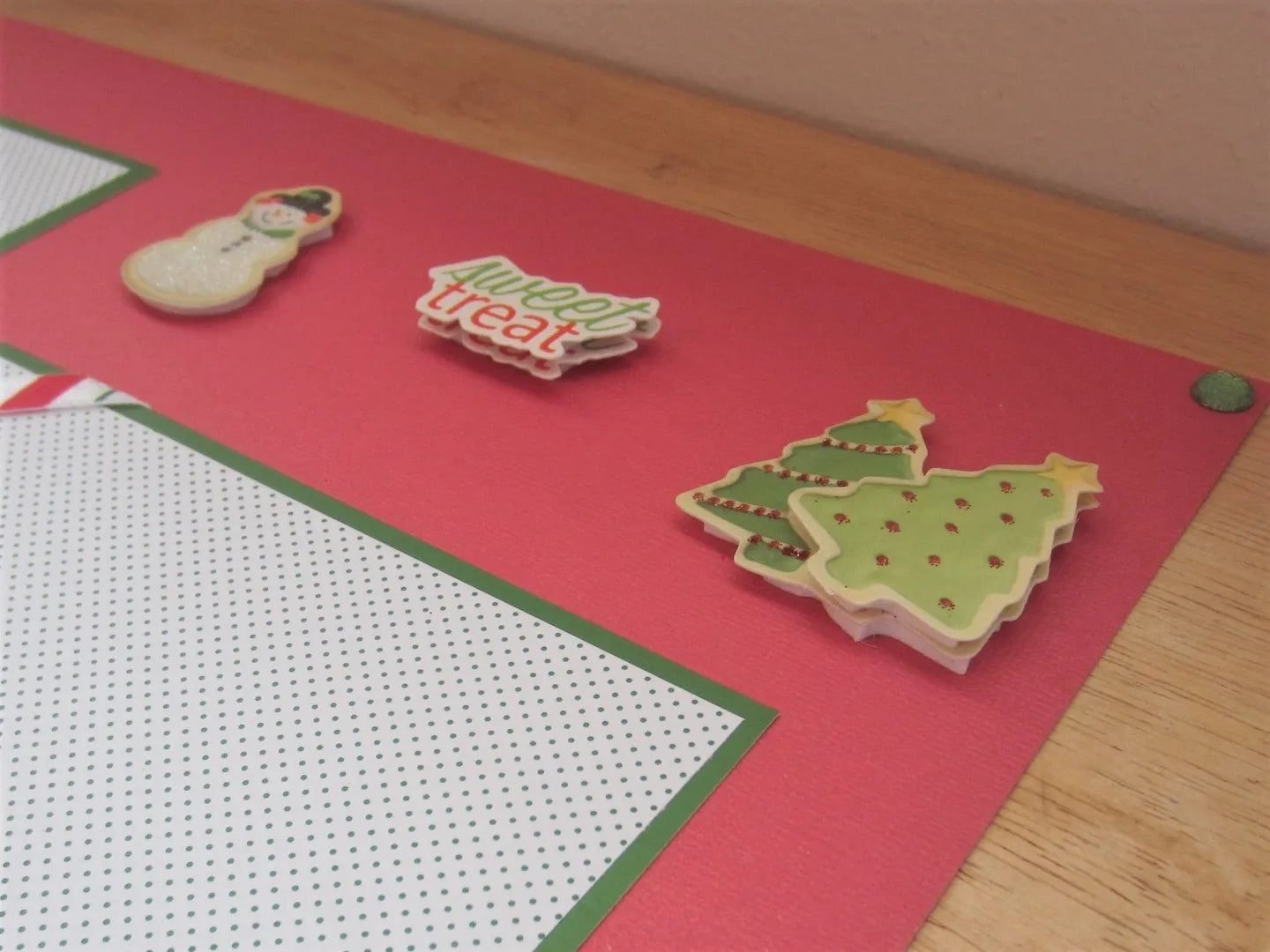 Christmas Cookies Scrapbook Pages
