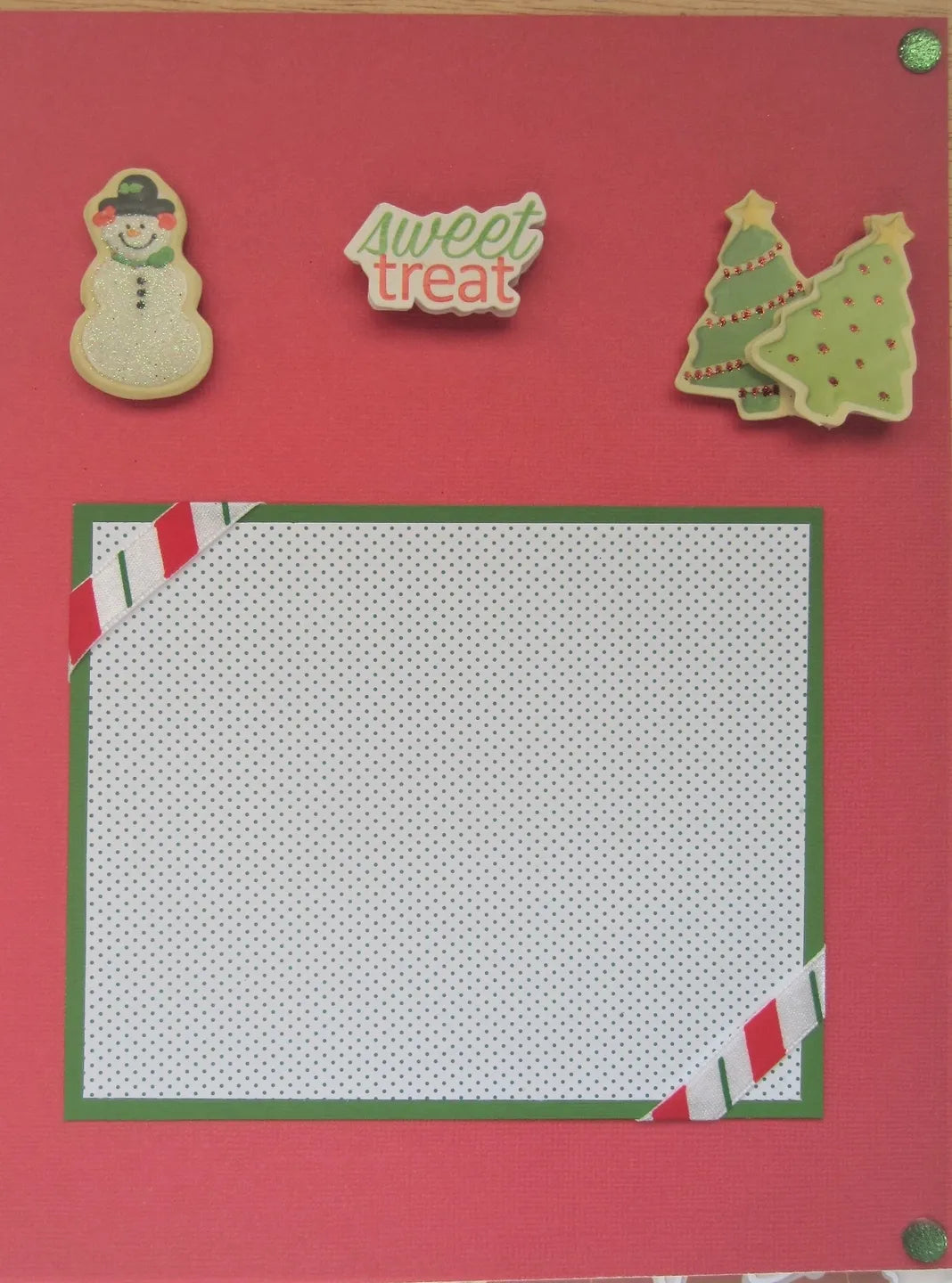 Christmas Cookies Scrapbook Pages