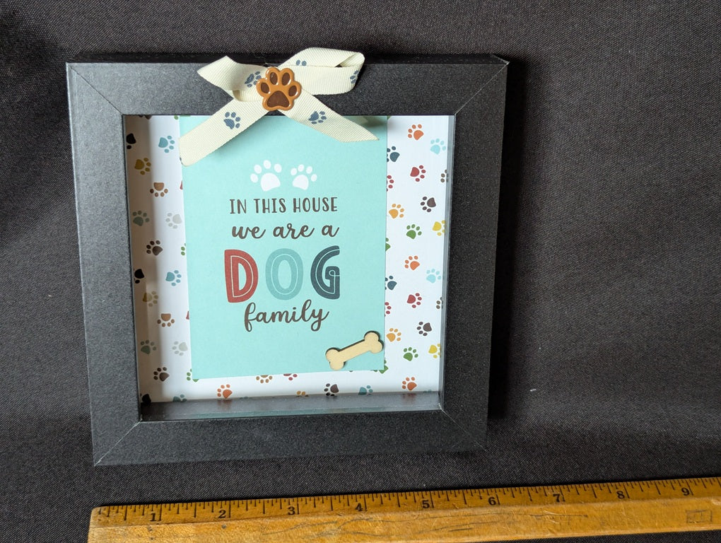 Dog Shadow Box / Shelf Sitter