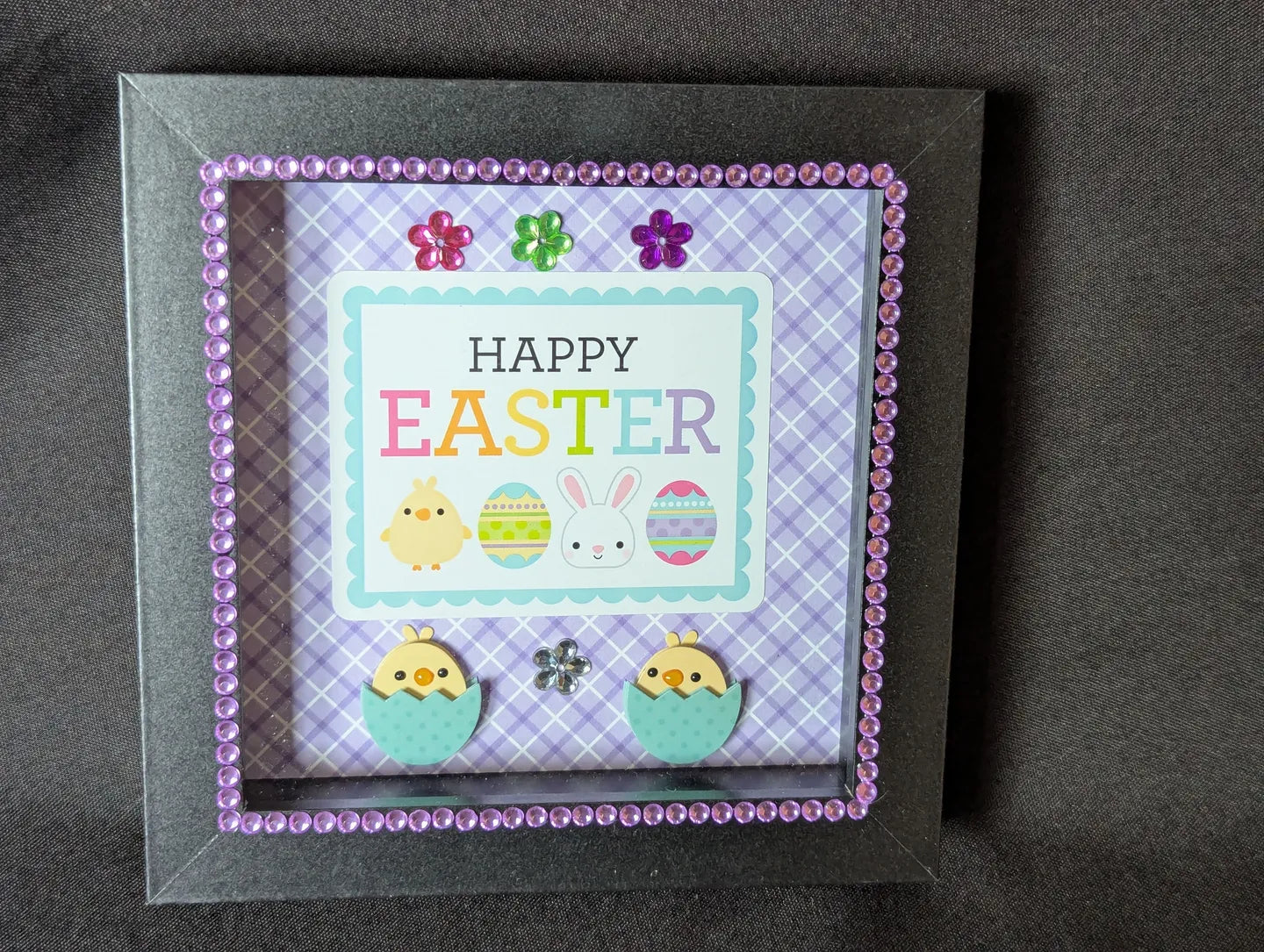 Happy Easter Shadow Box / Shelf Sitter