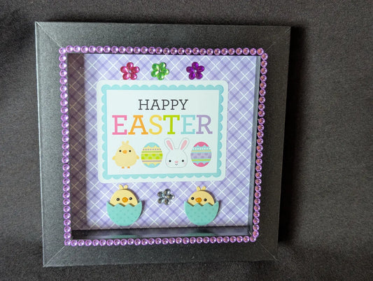 Happy Easter Shadow Box / Shelf Sitter