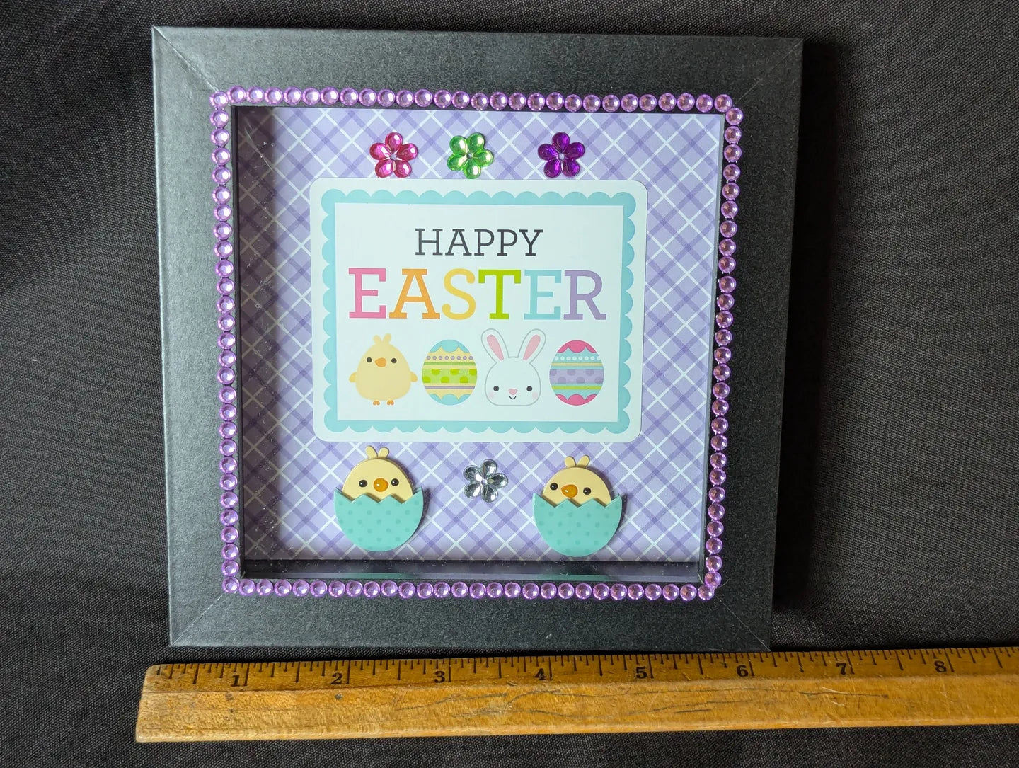 Happy Easter Shadow Box / Shelf Sitter